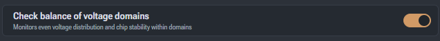 Check Chain Integrity setting