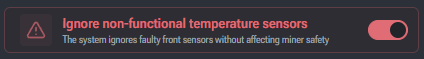 Allow Disabling Chains Without PIC setting
