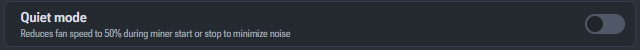 Decrease Preset on Error setting