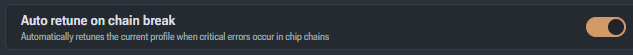 Offline Mining setting