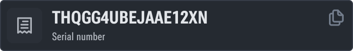 Device Serial Number